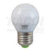 LED žarnica v obliki krogle 230 VAC, 5 W, 2700 K, E27, 350 lm, 250°, G45, EEI=A+