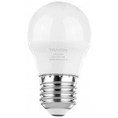 LED žarnica, bučka s čipom SAMSUNG 230V, 50Hz, 5W, 4000K, E27, 400lm, 180°, G45, EEI=F