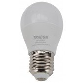 LED žarnica, bučka s čipom SAMSUNG 230V, 50Hz, 8W, 4000K, E27, 600lm, 180°, G45, EEI=F