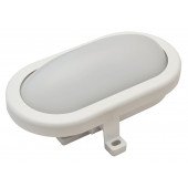 LED ladijska svetilka-plastična, ovalna 230 V, 50 Hz, 6 W, 420 lm, 4000 K, IP54,EEI=G