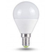LED žarnica okrogla oblika 230 V, 50 Hz, E14, 7 W, 500 lm, 2700 K, EEI=F
