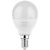 LED žarnica, bučka s čipom SAMSUNG 230V, 50Hz, 8W, 4000K, E14, 600 lm, 180°, G45, EEI=F
