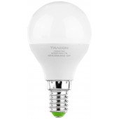 LED žarnica okrogla oblika 230 V, 50 Hz, E14, 7 W, 500 lm, 4000 K, EEI=F