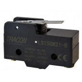 Pozicijsko stikalo, z vzmetno palico 1×CO, 15A/250V AC, 17mm, IP00