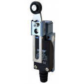 Pozicijsko stikalo, z nihalnim ročajem in koleščkom 1xNO+1xNC, 5A/250V AC, 20-90mm, IP54