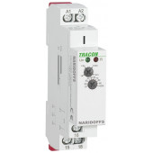 Rele odpustne zakasnitve, krmiljen z napajalno napetostjo AC/DC 12-240V, 0,1s-10m, 16A/AC1, 250VAC/24VDC