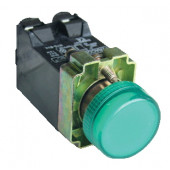 Signalna svetilka, zelena, glim/transf., 3A/230V AC, IP42, NYGI6