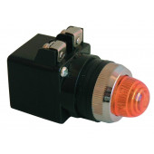 Signalna svetilka, modra, 0,4A/230V AC, d=22mm, IP42, NYGI6