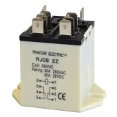 Rele velike moči 24 V AC z 2 preklop. kontakt., 230 V AC / 28 V DC