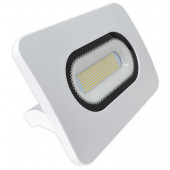 SMD LED reflektor, bel 220-240V AC, 100W, 4000K, IP65, 7500lm, EEI=G