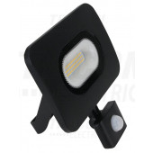 SMD LED reflektor s senzorjem gibanja, črni 220-240V,30W,4000K,IP65,2700lm,EEI=A,120°, 10s-7min, 3-10m