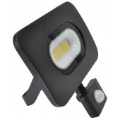 SMD LED reflektor s senzorjem gibanja, črni 220-240V,30W,4000K,IP65,2700lm,EEI=A,120°, 10s-7min, 3-10m