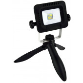 Prenosni LED reflektor- montažni z zložljivim stojalom 180-240 VAC, 10W, IP44, 4000K, 3,7V 4400mAh, 800lm, EEI=E