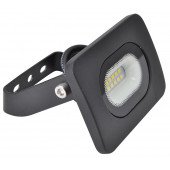 SMD LED reflektor, črn 220-240V AC, 10W, 4000K, IP65, 750lm, EEI=G
