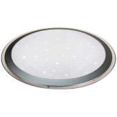 LED notranja stropna svetilka, s prikazom zvezdnega neba - regulacija svetlobe + okrasni rob 230 VAC, 60W, 4000lm, 3000/4000/6500K, 120°, IP20, EEI=G