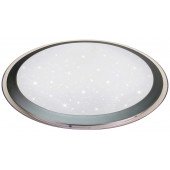 LED notranja stropna svetilka, s prikazom zvezdnega neba - regulacija svetlobe + okrasni rob 230 VAC, 40W, 2700lm, 3000/4000/6500K, 120°, IP20, EEI=G