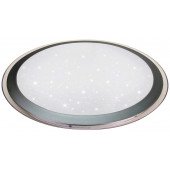 LED notranja stropna svetilka, s prikazom zvezdnega neba - regulacija svetlobe + okrasni rob 230 VAC, 60W, 4000lm, 3000/4000/6500K, 120°, IP20, EEI=G