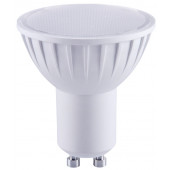SMD LED spot žarnica, prozorno steklo 230 V, 50 Hz, GU10, 5 W, 320 lm, 2700 K, 120°, EEI=G