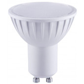 SMD LED spot žarnica, prozorno steklo 230 V, 50 Hz, GU10, 7 W, 450 lm, 4000 K, 120°, EEI=G