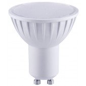 SMD LED spot žarnica, prozorno steklo 230 V, 50 Hz, GU10, 5 W, 320 lm, 4000 K, 120°, EEI=G