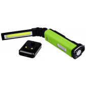 Ročna LED svetilka, akumulatorska 10/5W, 6000K, 3,7V, 2000mAh, 600/200lm, 3 h, IP44