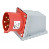 Industrijski vtikač, zidni, 32A, 400V, 3P+N+E, IP44