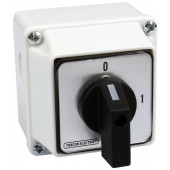 Grebenasto stikalo z ohišjem, 3P, 20 A, 400 V, ON-OF, 90°, IP 65
