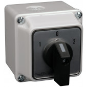Motorsko stikalo z direktnim smernim preklopnikom in z ohišjem 400V, 20A, 5,5kW, 48×48mm, IP44
