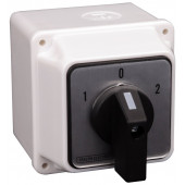 Grebenasto stikalo z ohišjem 2x4P, 32A, 400V, (1-0-2), 60°, IP65