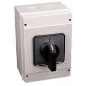 Grebenasto stikalo z ohišjem, ON-OFF 400V, 160A, 3P, 37kW, 88×88mm, 60°, IP65