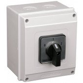 Motorsko stikalo Dahlander z ohišjem 400V, 20A, 1,5kW, 48×48mm, IP65