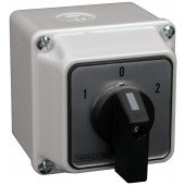 Motorsko stikalo z direktnim smernim preklopnikom in z ohišjem 400V, 20A, 5,5kW, 48×48mm, IP44
