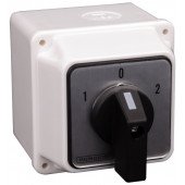 Grebenasto stikalo z ohišjem 2x3P, 32A 400V, (1-0-2), 60°, IP65