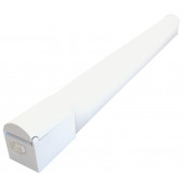 LED integrirana svetilka za pohištvo z zaščito + vtičnica 230 V, 50 Hz, 15 W, 1200 lm, 4000 K, IP44, EEI=G