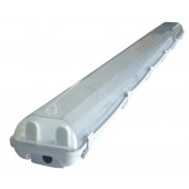 Zaščit. industr. LED svetil. telo za LED cevi, enostran. prikl. 230 V, 50 Hz, G13, 600 mm, IP65, ABS/PC