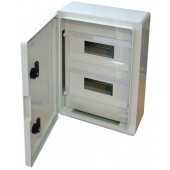 Plastična razdelilna omara z masko 400x300x165mm, IP65