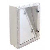 Plastična razdelilna omara, 500x400x175mm, IP65, prozorna vrata