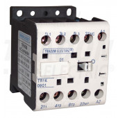 Pomožni kontaktor 660V, 6A, 2,2kW, 24V AC, 3×NO+1×NO