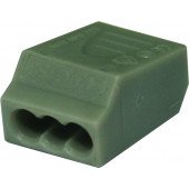 Sponka brezvijačna PA 2.5mm2 3P (PC253) GY 10/1