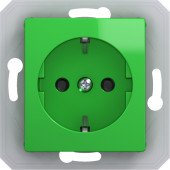 Vtičnica SCHUKO 2P+E 16A 250V~ GR XO