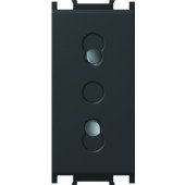Vtičnica EURO+KS 2P 10A 250V~ 1M SB