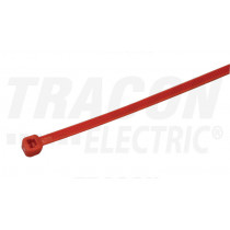 Klasična kabelska vezica,  rdeča 200 × 2.6mm, D = 1-52mm, PA6.6