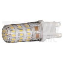 LED žarnica z silikonskim ohišjem 230 VAC, 4 W, 4000 K, G9, 300 lm, 360°, EEI=A+