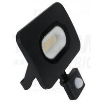 SMD LED reflektor s senzorjem gibanja, črni 220-240V,50W,4000K,IP65,3750lm,EEI=A,120°, 10s-7min, 3-10m