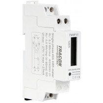 Enotarifni neposredni števec el. energije, 1F, LCD, 1M 230VAC / 5(40)A