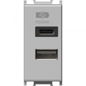 Polnilnik USB PD 20W ES