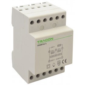Varnostni transformator-vrstni signalni zvonec 230V/12-24V AC, Psmax.:24VA, Is:1,15A