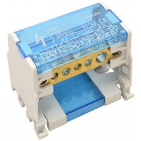 Modularna odcepna vrstna sponka, odpiralna 1×25(25)mm2 / 3×10(6)mm2, 3×16(10)mm2, 500VAC/DC, 100A