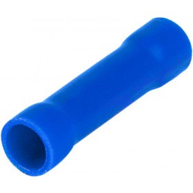 Izolirani vezni tulec 2,5 mm2, L=25 mm, d1=2,7 mm, moder