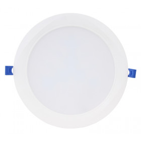 Vgradni LED panel s čipom SAMSUNG 230 VAC; 18W; 1440lm; D=225 mm, 4000 K; IP20, EEI=G